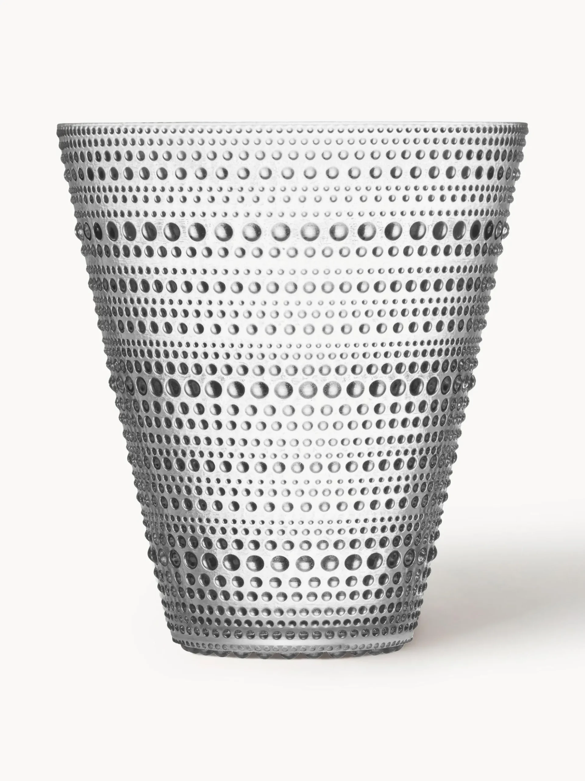 Vaso in vetro Kastehelmi, alt. 15 cm