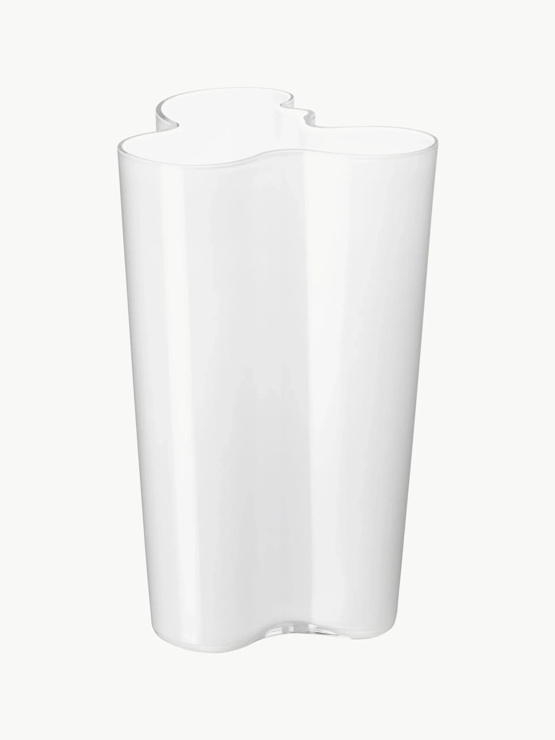 Vaso in vetro soffiato Alvar Aalto, alt. 25 cm