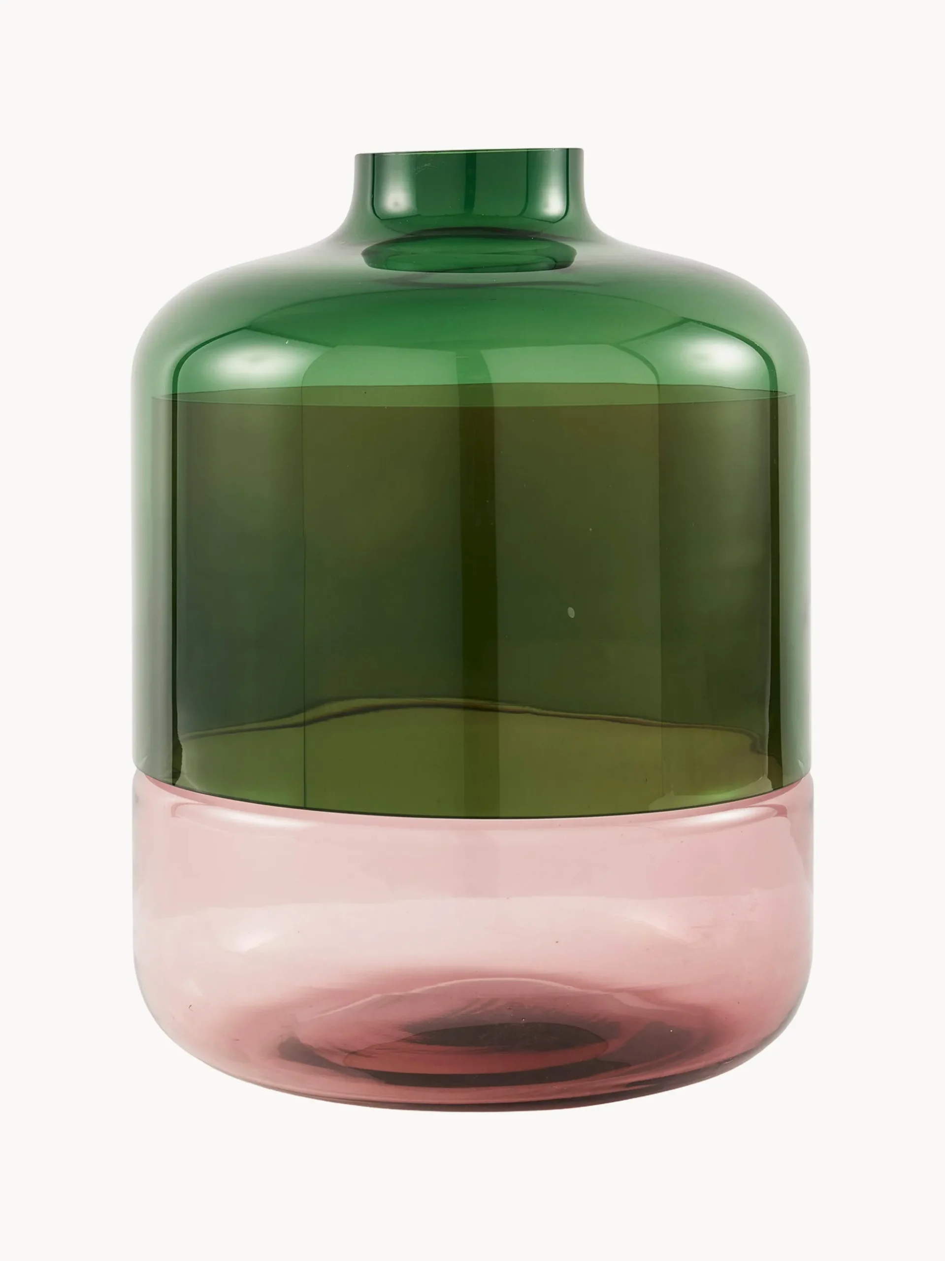 Vaso in vetro soffiato Formy, alt. 47 cm