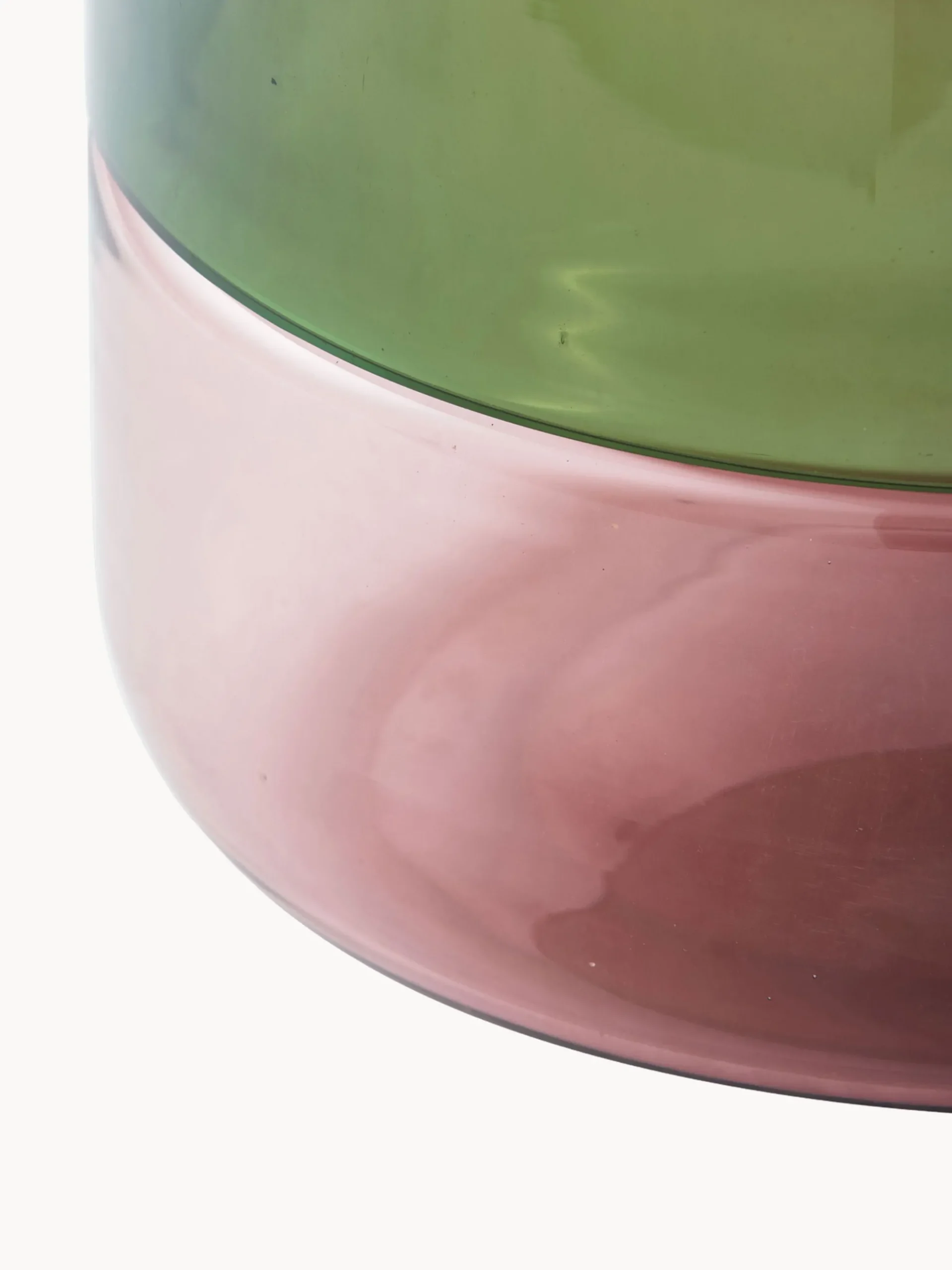 Vaso in vetro soffiato Formy, alt. 47 cm