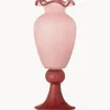 Vaso in vetro soffiato Frills