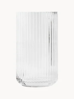 Vaso in vetro soffiato Lyngby, alt. 25 cm