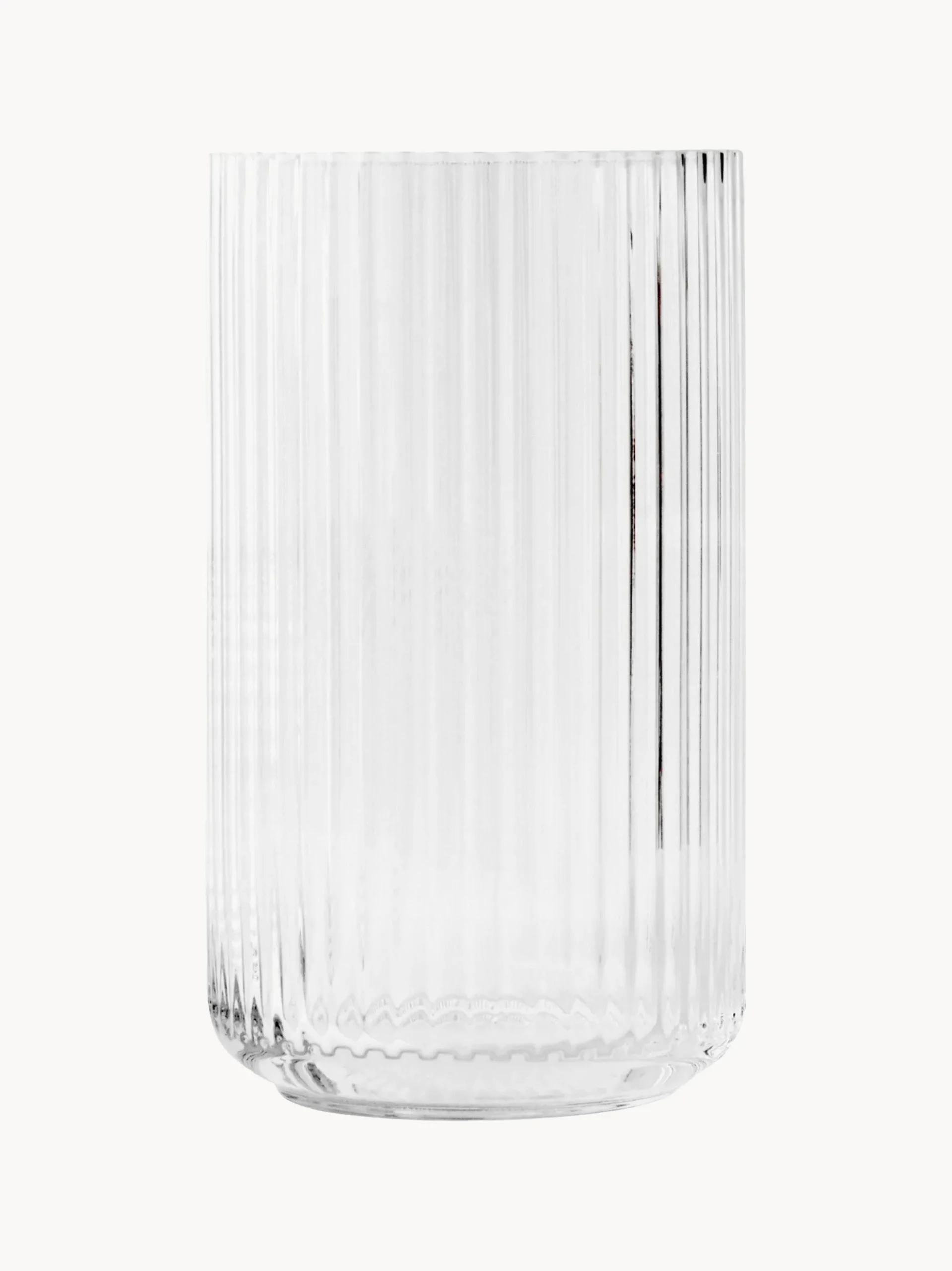 Vaso in vetro soffiato Lyngby, alt. 25 cm
