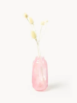 Vaso in vetro soffiato Meadows, alt. 26 cm