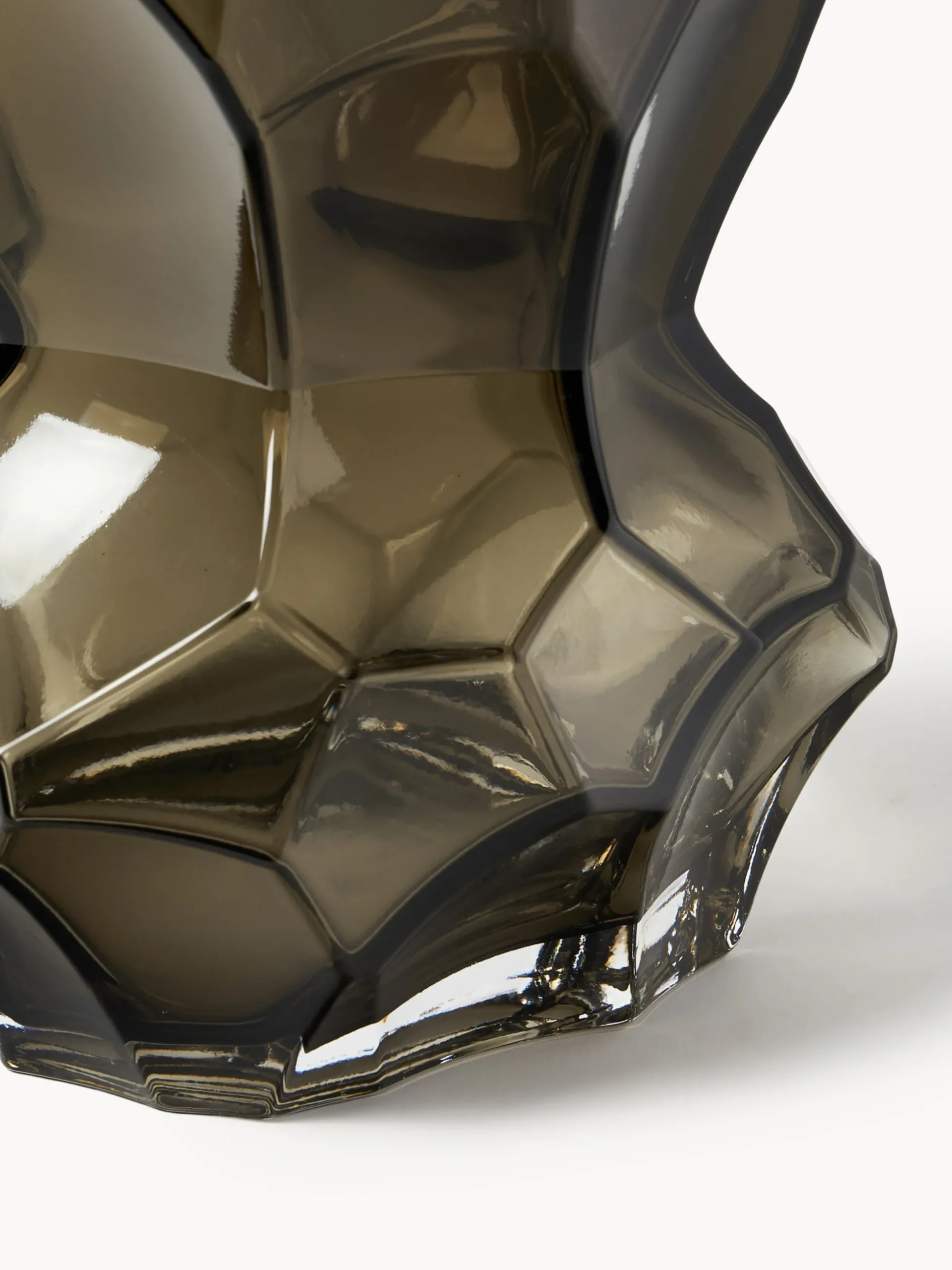 Vaso in vetro soffiato Reflection, alt. 30 cm