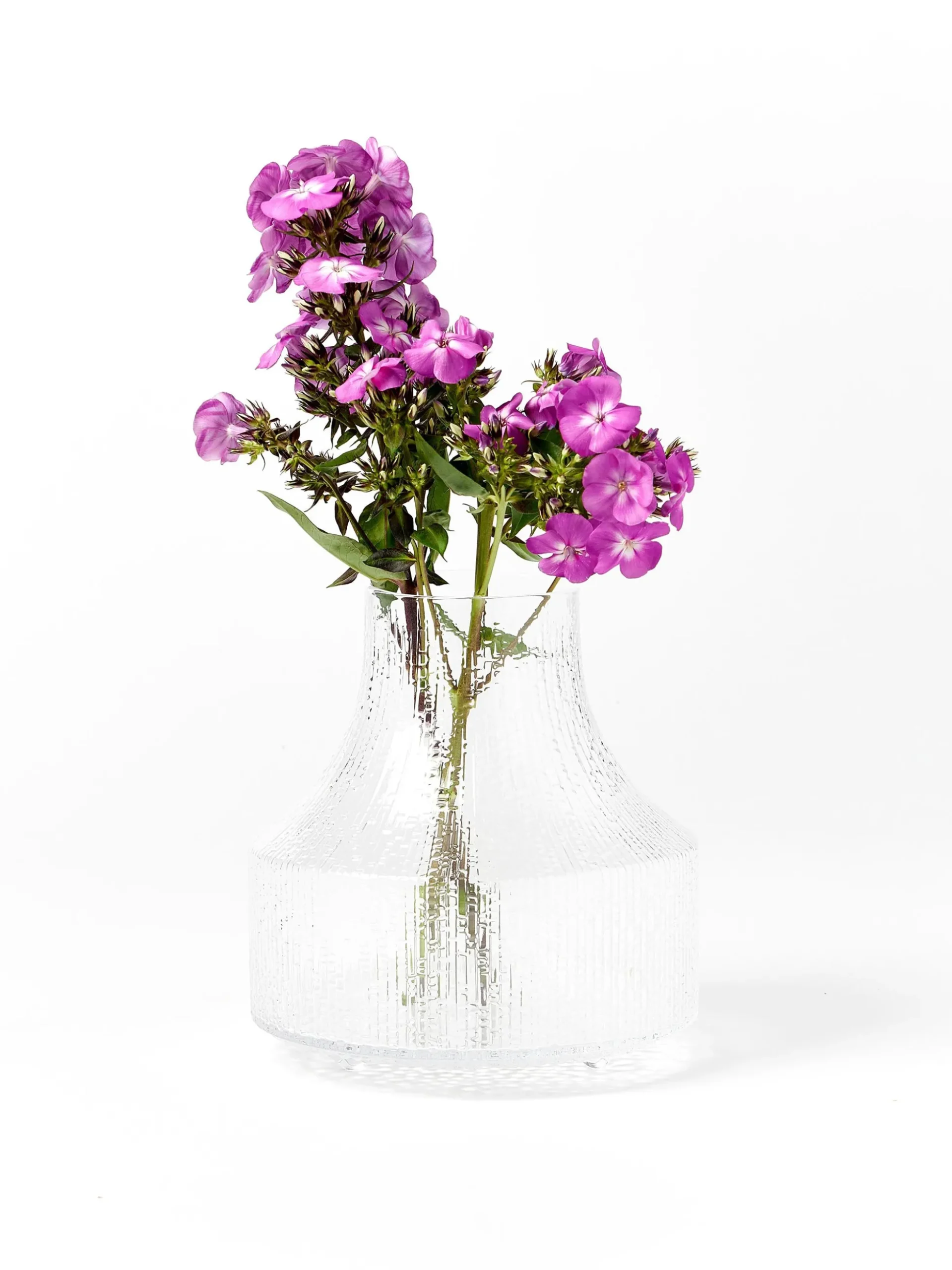 Vaso in vetro soffiato Ultima Thule, alt. 19 cm