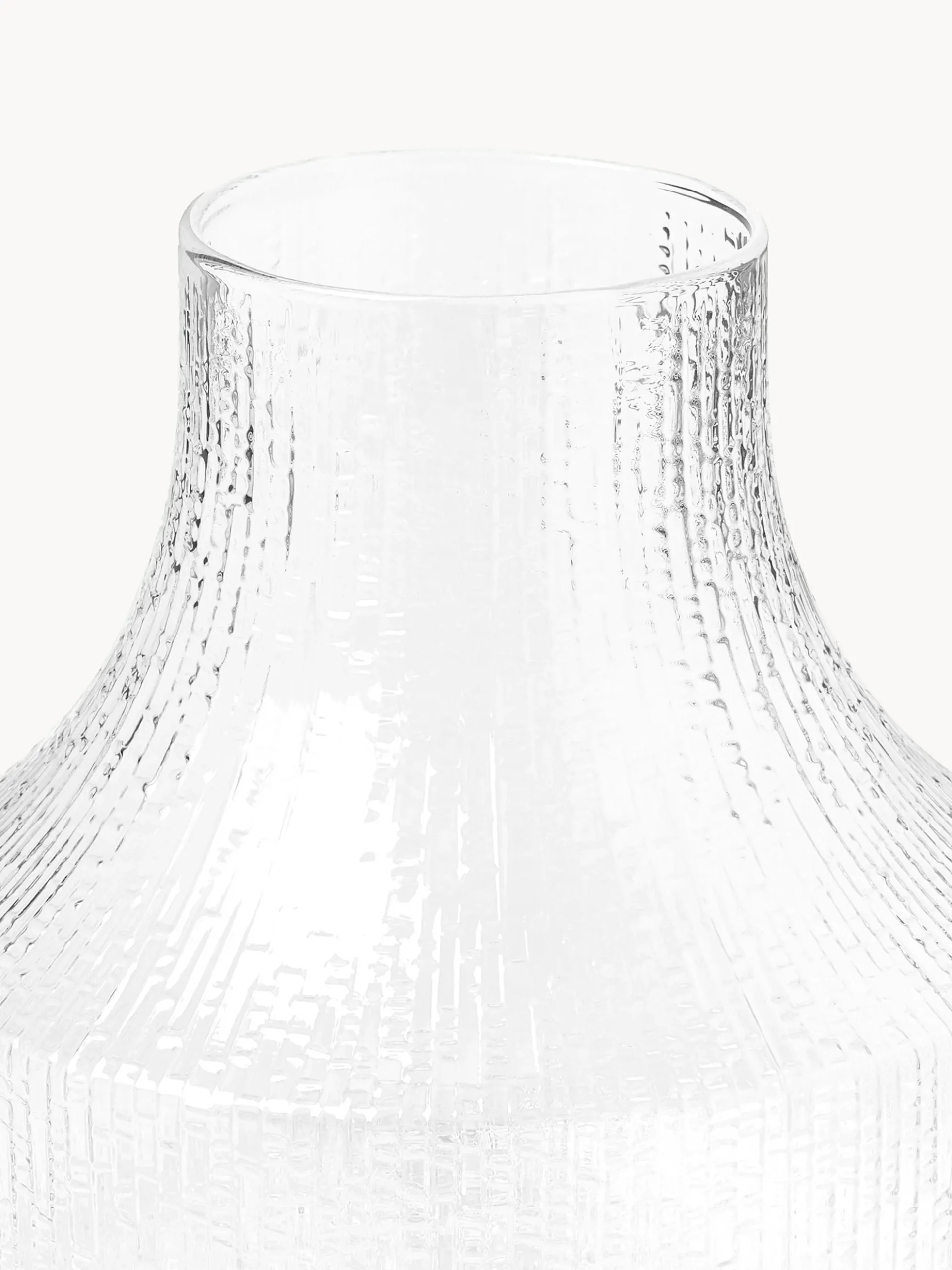 Vaso in vetro soffiato Ultima Thule, alt. 19 cm
