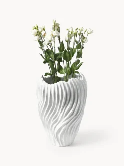 Vaso XL con motivo a coste Milazzo, alt. 44 cm