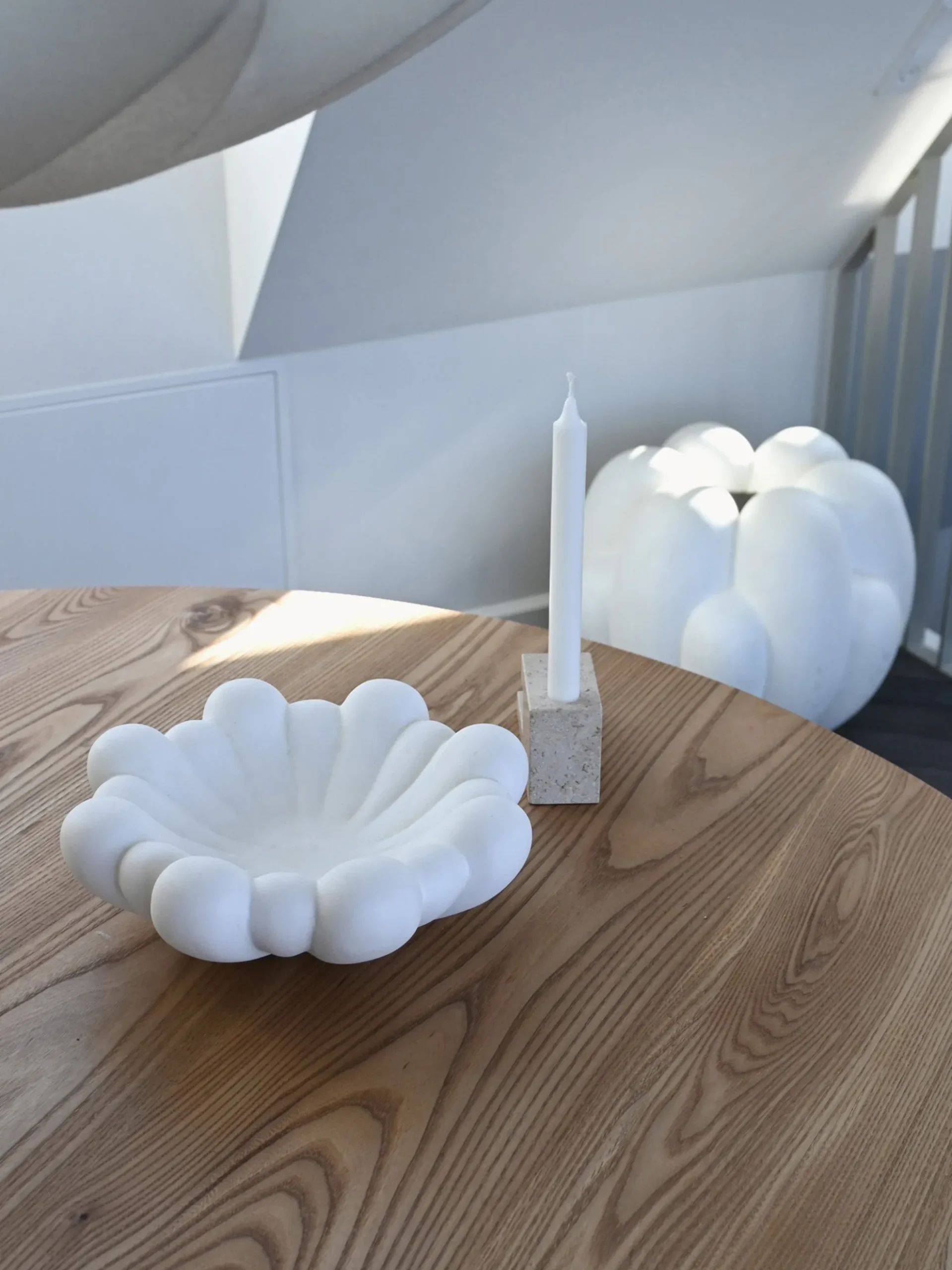 Vassoio decorativo fatto a mano Bloom, Ø 29 cm