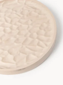 Vassoio decorativo in legno di frassino Camila, Ø 25 cm