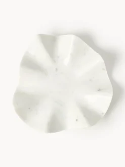 Vassoio decorativo in marmo fatto a mano Gaia, Ø 30 cm