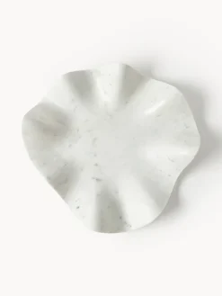 Vassoio decorativo in marmo fatto a mano Gaia, Ø 40 cm