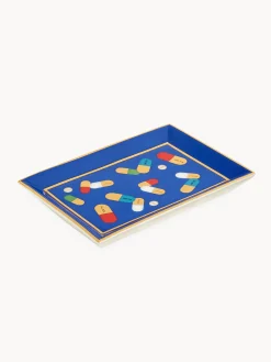 Vassoio decorativo con accenti dorati Full Dose