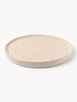 Vassoio decorativo in legno di frassino Camila, Ø 35 cm