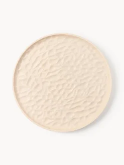 Vassoio decorativo in legno di frassino Camila, Ø 35 cm