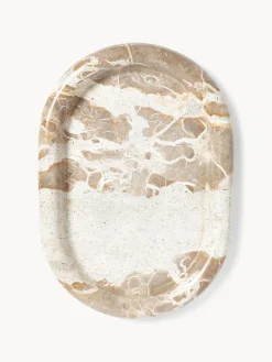 Vassoio decorativo in marmo Maba