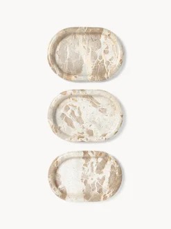 Vassoio decorativo in marmo Maba