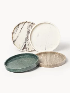 Vassoio decorativo in marmo Venice, Ø 25 cm
