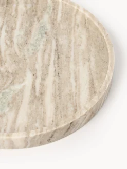 Vassoio decorativo in marmo Venice, Ø 35 cm