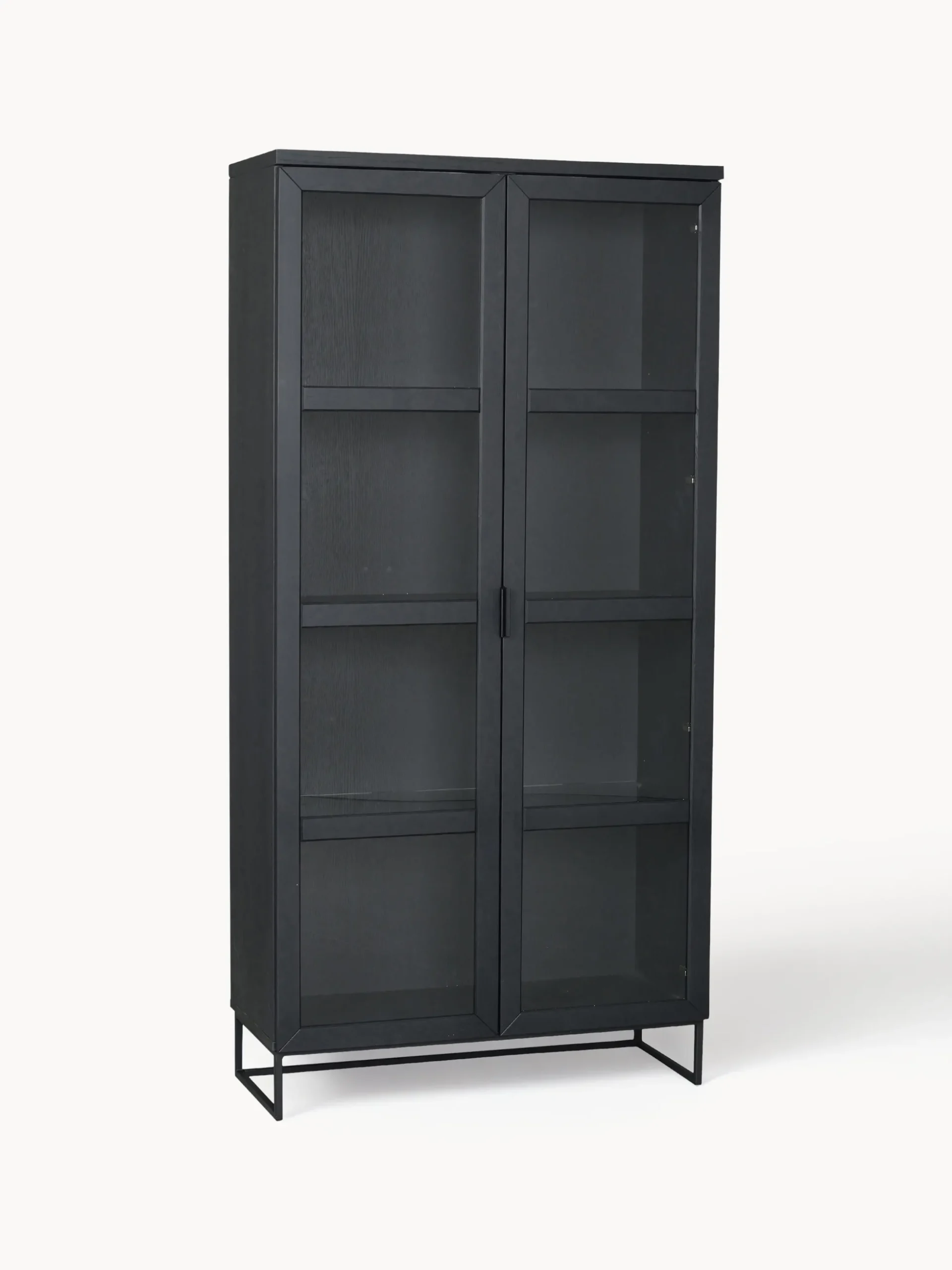 Vetrina in legno di quercia Everett