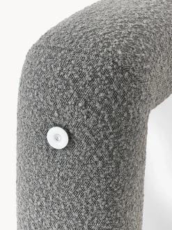 Westwing | Crosby Studios, Specchio da parete con cornice in bouclé Glace