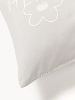 Westwing | Crosby Studios, Federa in cotone con motivo ricamato Jouy