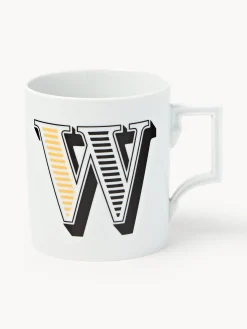 Westwing x MEISSEN, Tazza fatta a mano con motivo decorativo Initials