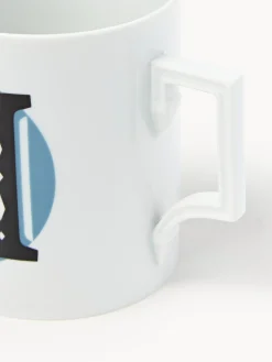 Westwing x MEISSEN, Tazza fatta a mano con motivo decorativo Initials