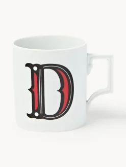 Westwing x MEISSEN, Tazza fatta a mano con motivo decorativo Initials