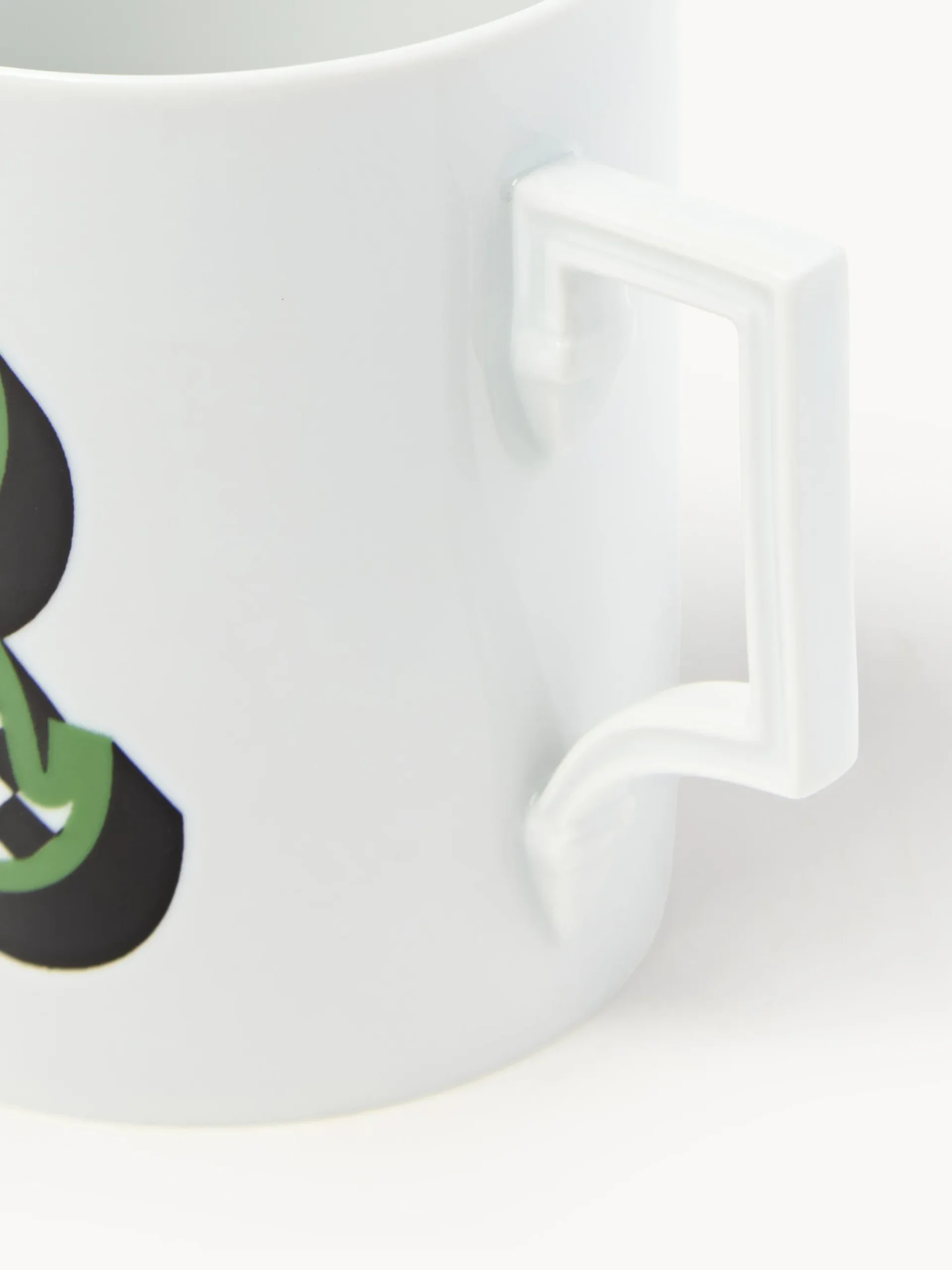 Westwing x MEISSEN, Tazza fatta a mano con motivo decorativo Initials