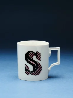 Westwing x MEISSEN, Tazza fatta a mano con motivo decorativo Initials