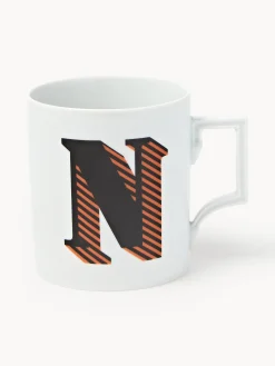 Westwing x MEISSEN, Tazza fatta a mano con motivo decorativo Initials