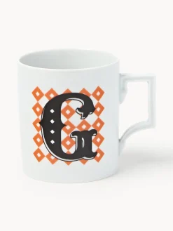 Westwing x MEISSEN, Tazza fatta a mano con motivo decorativo Initials