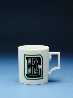 Westwing x MEISSEN, Tazza fatta a mano con motivo decorativo Initials