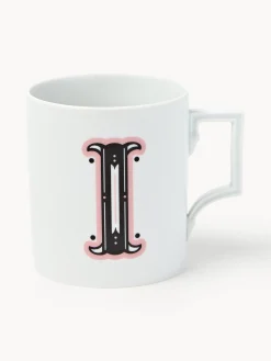 Westwing x MEISSEN, Tazza fatta a mano con motivo decorativo Initials