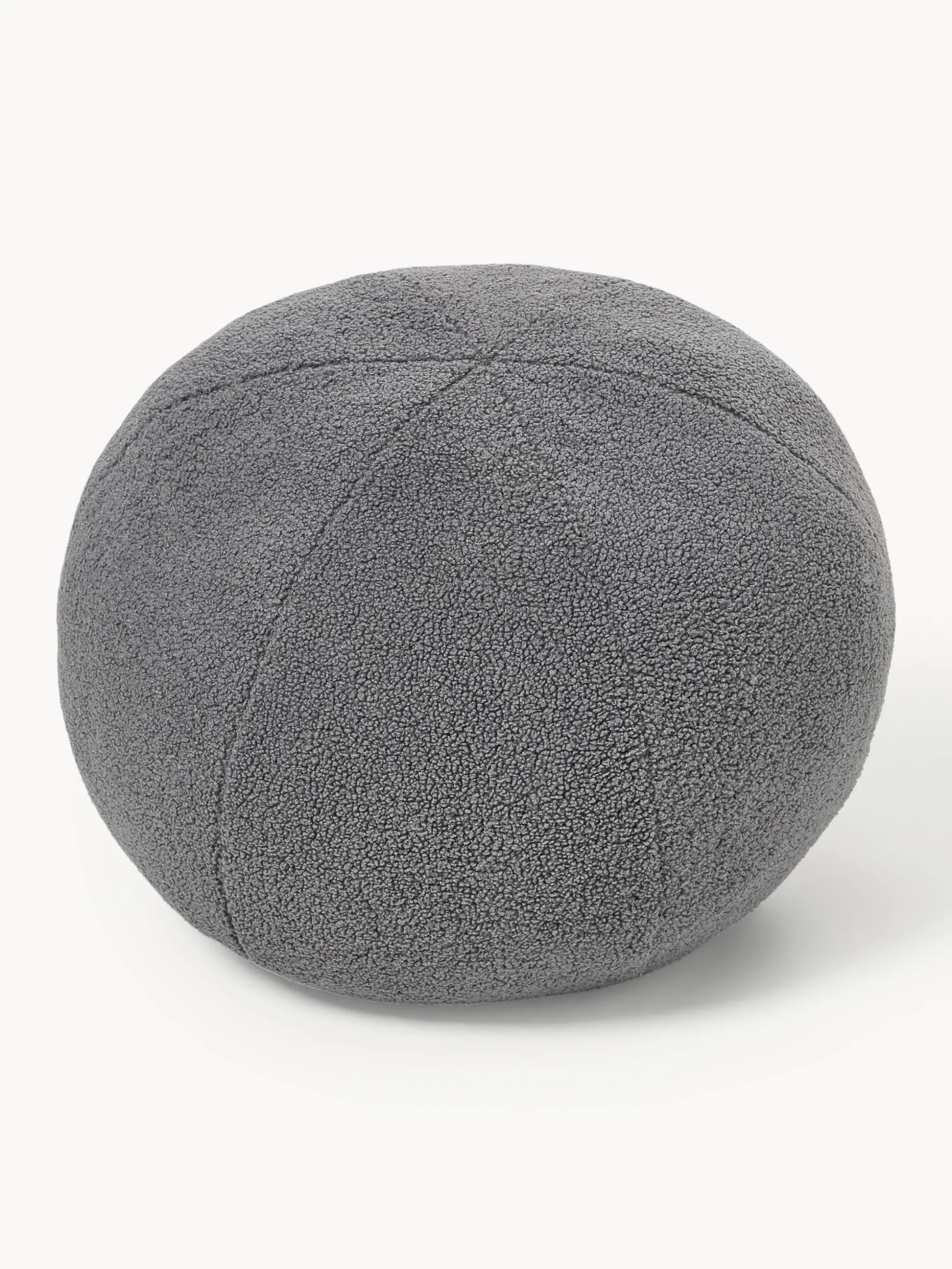 Westwing | Crosby Studios, Cuscino decorativo rotondo in bouclé Celeste Ø 50 cm