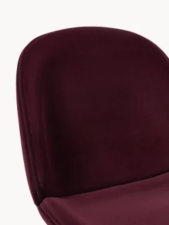 WESTWING x GUBI, Sedia da pranzo in velluto Beetle by Delia Lachance