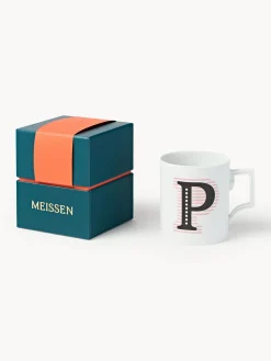 Westwing x MEISSEN, Tazza fatta a mano con motivo decorativo Initials
