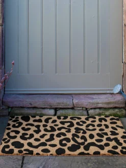 Zerbino in cocco leopardato Leopard