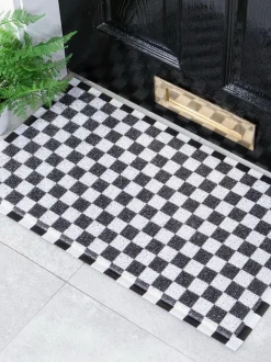 Zerbino lavabile Black Check